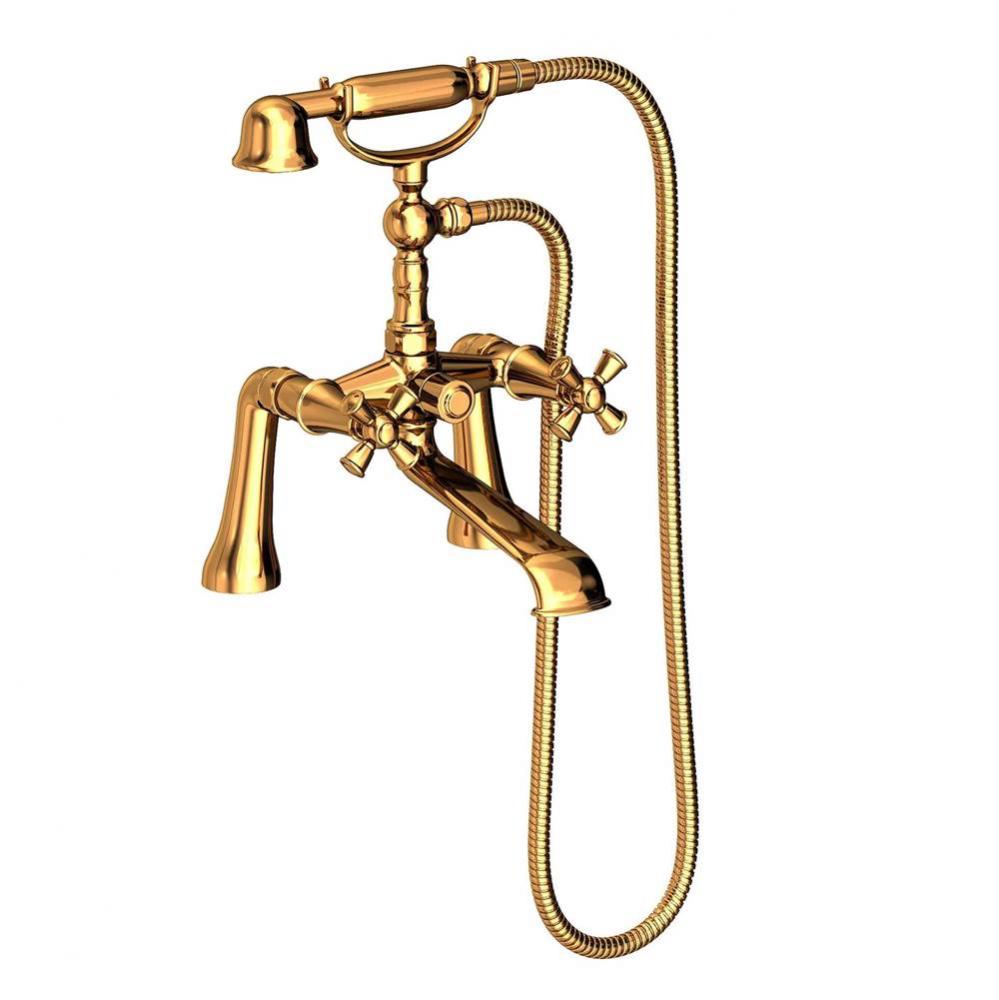 Aylesbury Exposed Tub & Hand Shower Set - Deck Mount