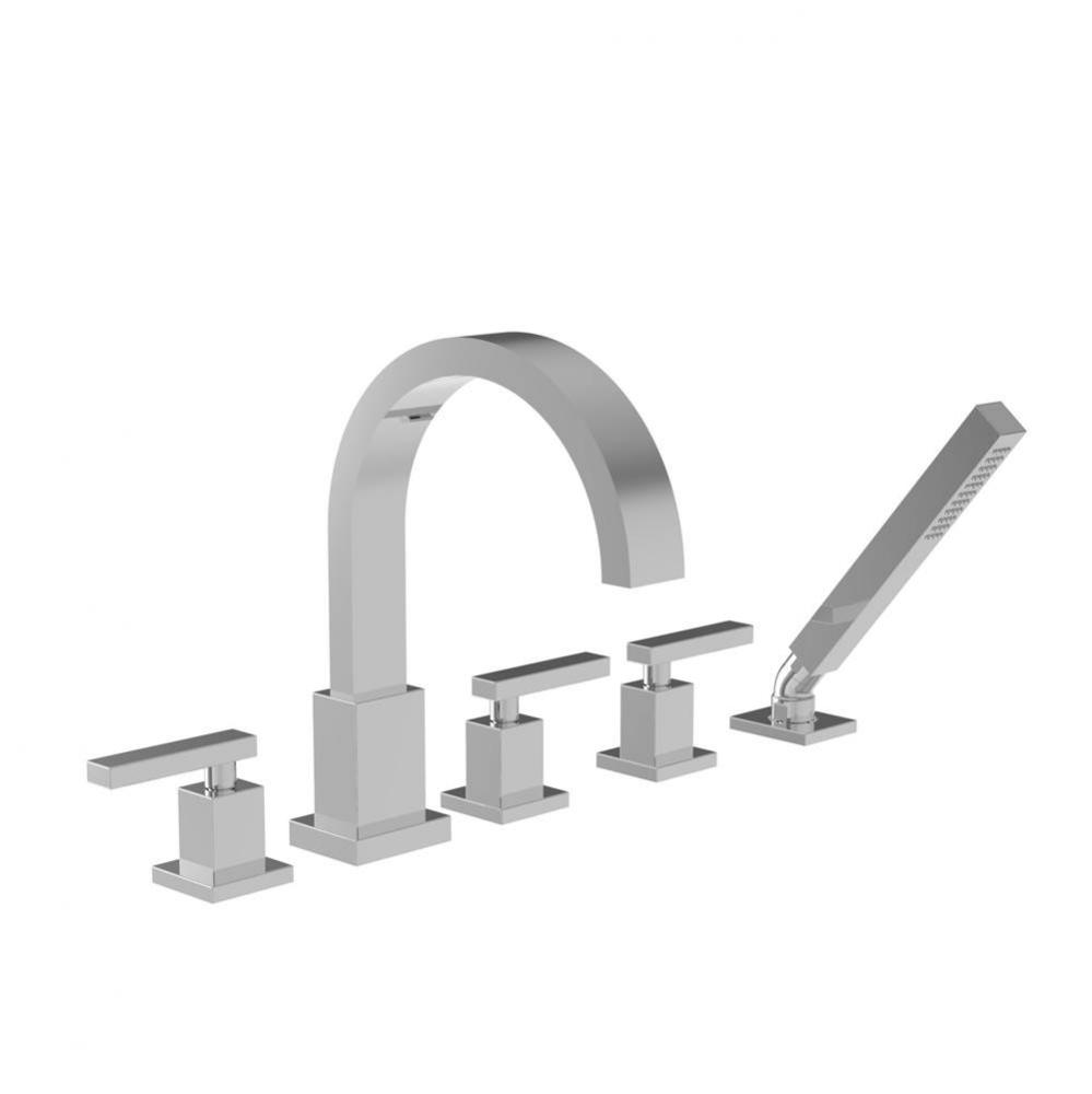 Secant Roman Tub Faucet with Hand Shower