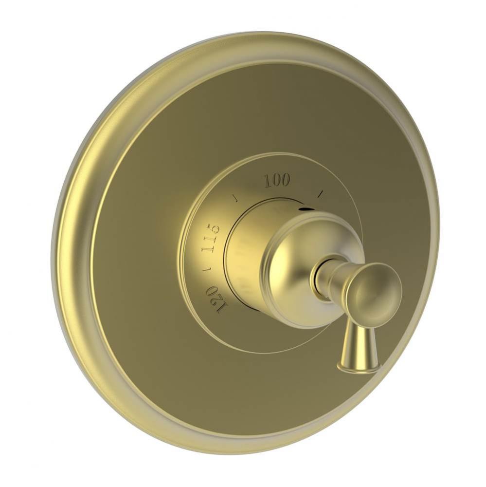 Vander 3/4'' Round Thermostatic Trim Plate with Handle