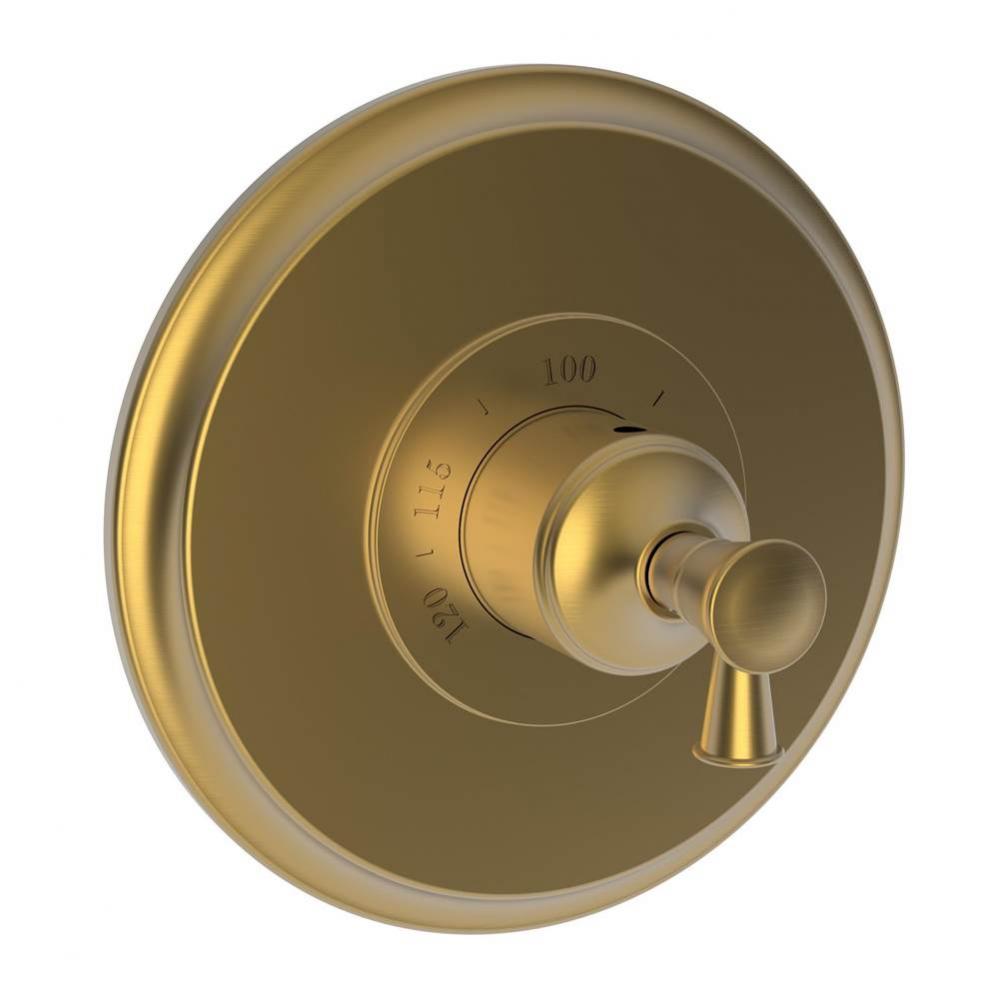 Vander 3/4'' Round Thermostatic Trim Plate with Handle