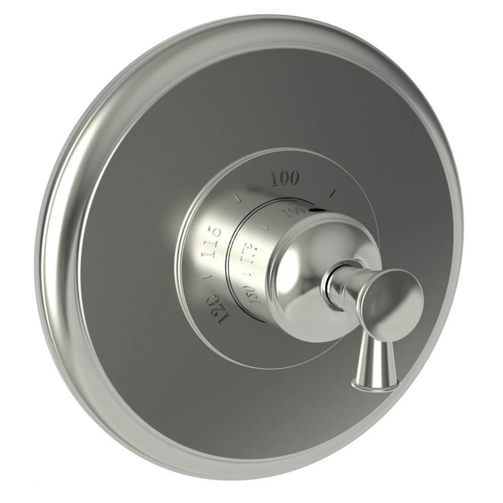 Vander 3/4'' Round Thermostatic Trim Plate with Handle