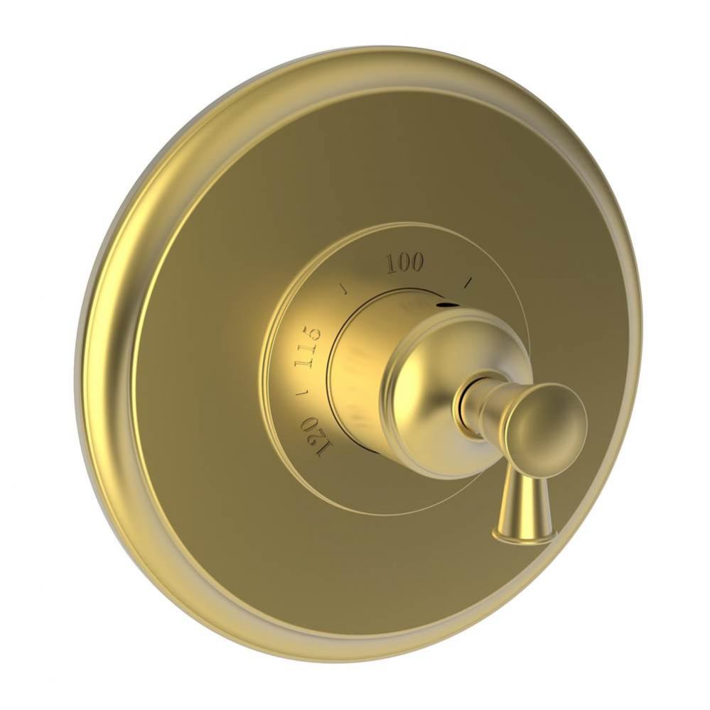 Vander 3/4'' Round Thermostatic Trim Plate with Handle