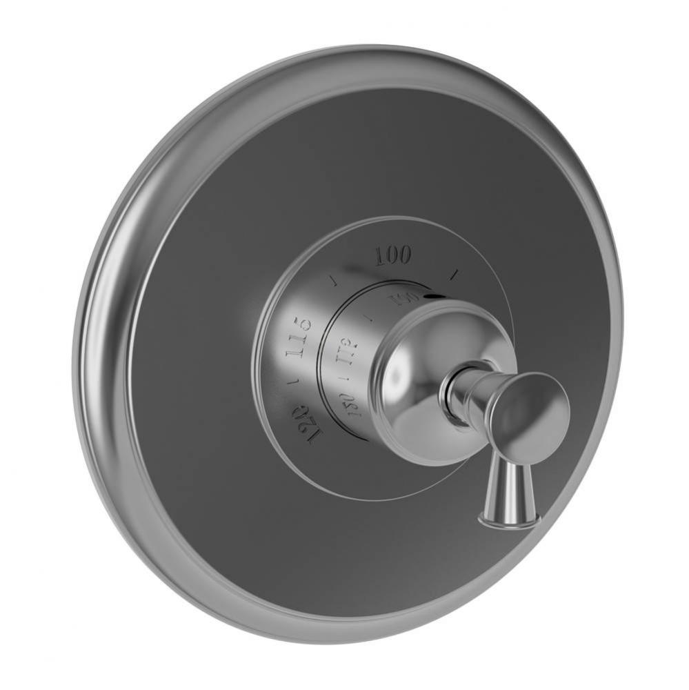 Vander 3/4'' Round Thermostatic Trim Plate with Handle