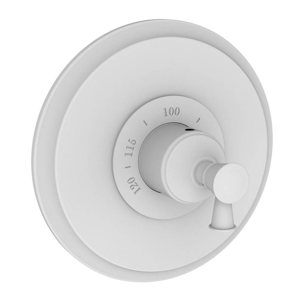 Vander 3/4'' Round Thermostatic Trim Plate with Handle