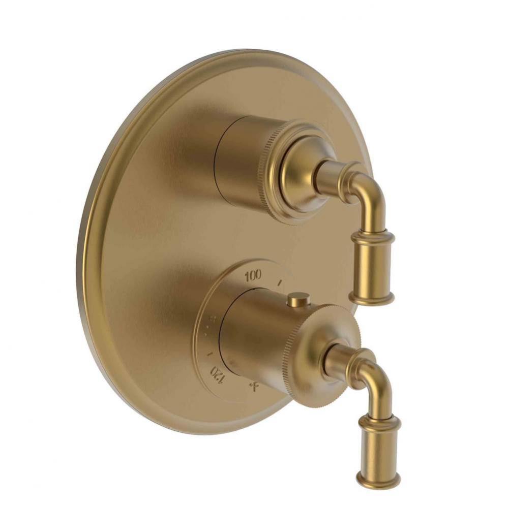 Taft 1/2'' Round Thermostatic Trim Plate with Handles