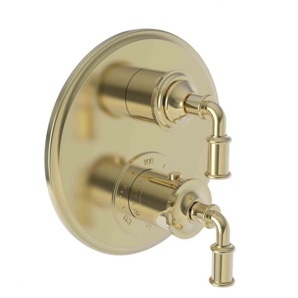 Taft 1/2'' Round Thermostatic Trim Plate with Handles