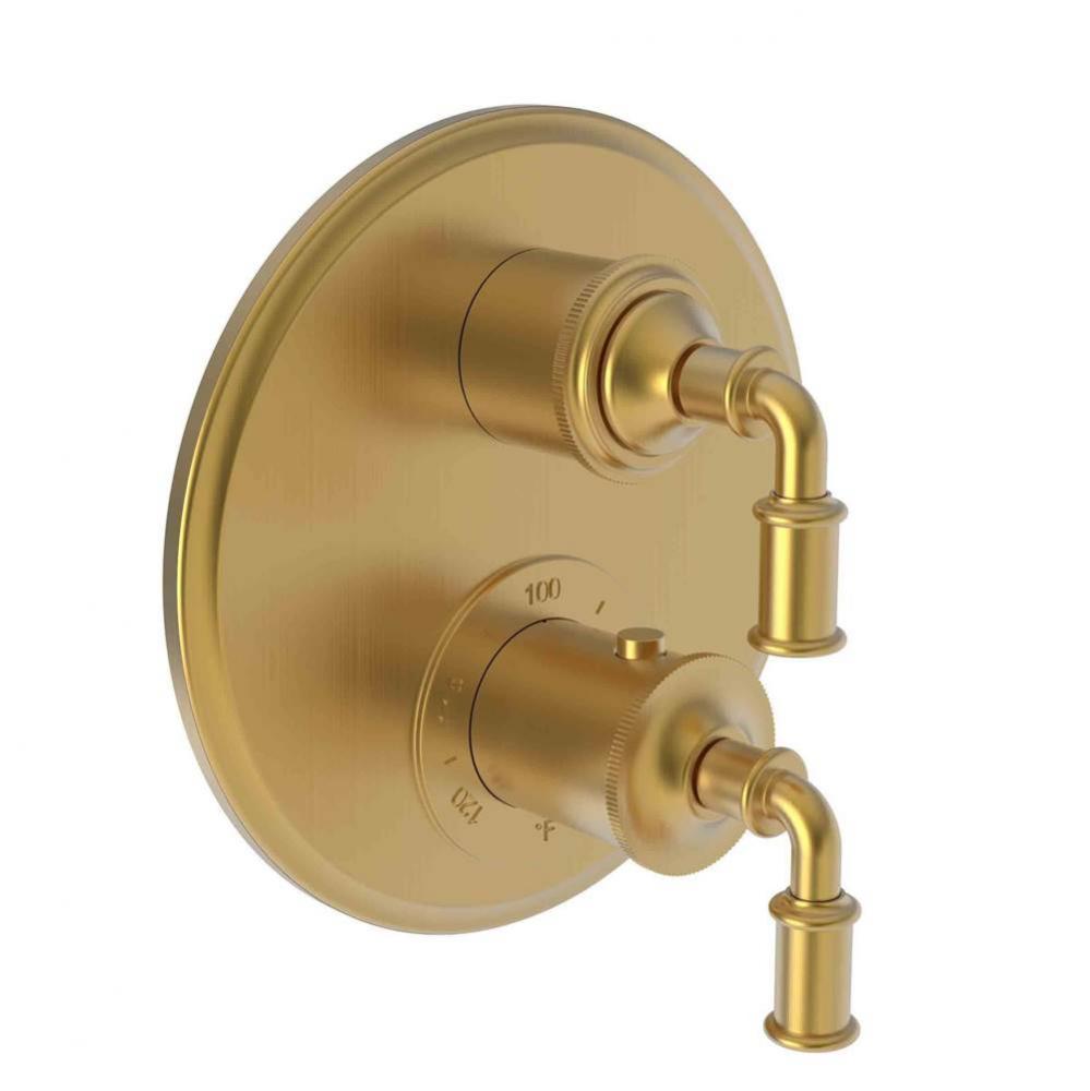 Taft 1/2'' Round Thermostatic Trim Plate with Handles