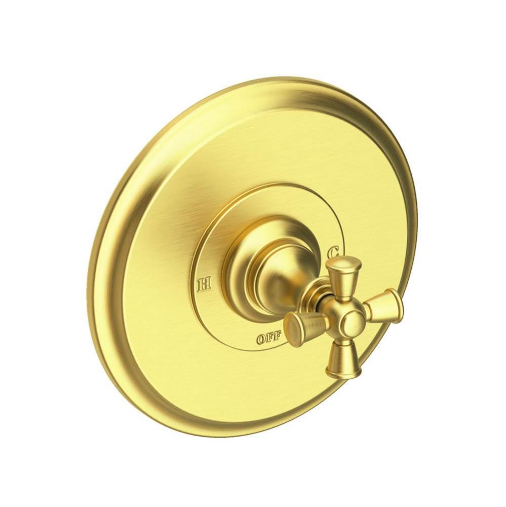 Sutton Balanced Pressure Shower Trim Plate with Handle. Less showerhead, arm and flange.