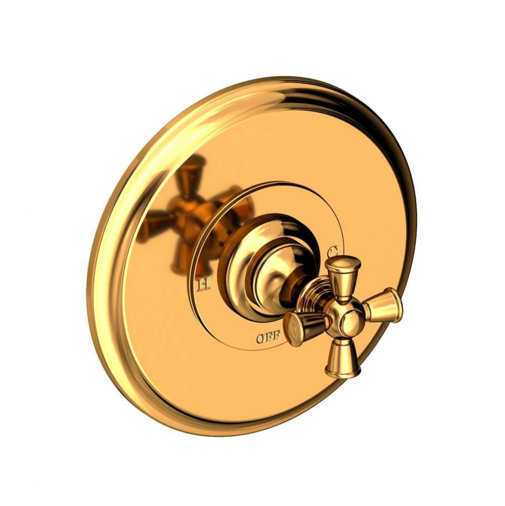 Sutton Balanced Pressure Shower Trim Plate with Handle. Less showerhead, arm and flange.