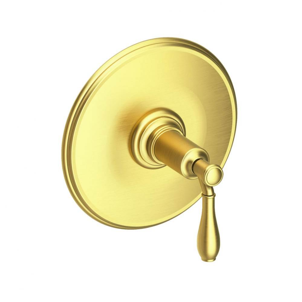 Ithaca Balanced Pressure Shower Trim Plate with Handle. Less showerhead, arm and flange.