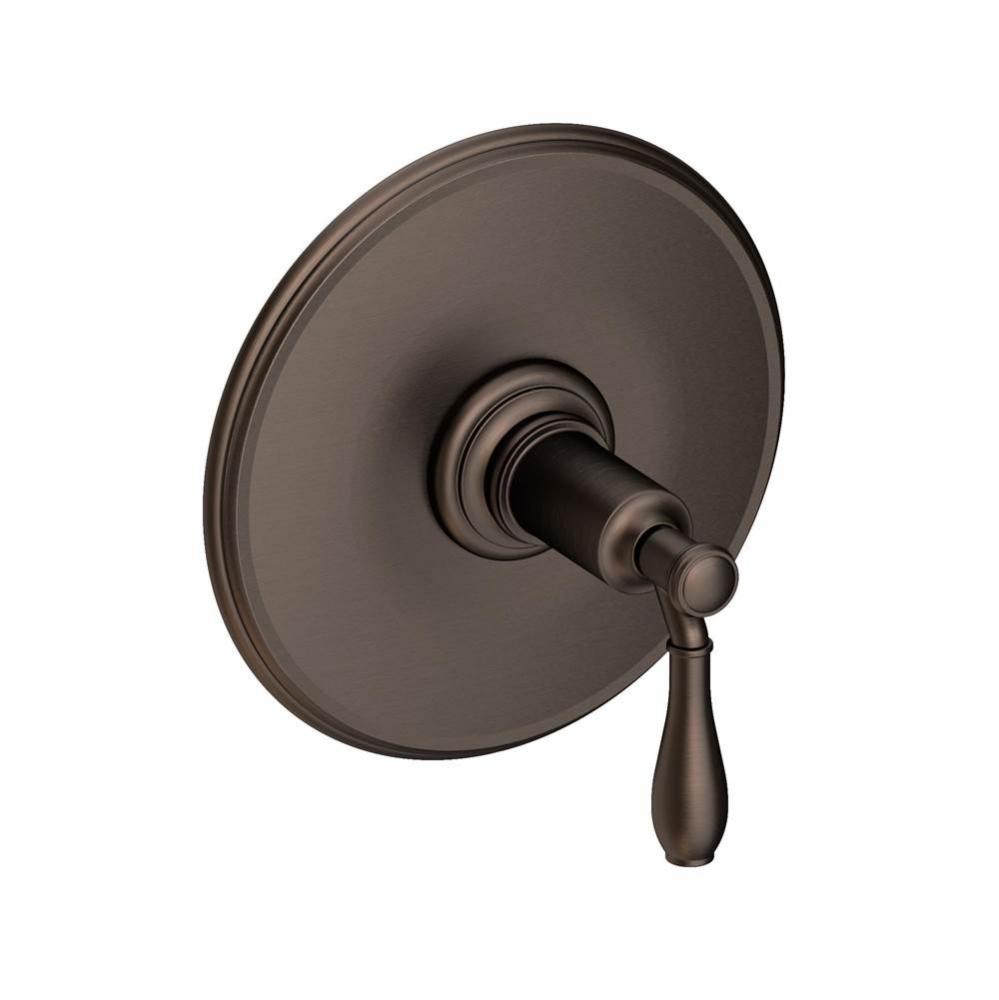 Ithaca Balanced Pressure Shower Trim Plate with Handle. Less showerhead, arm and flange.