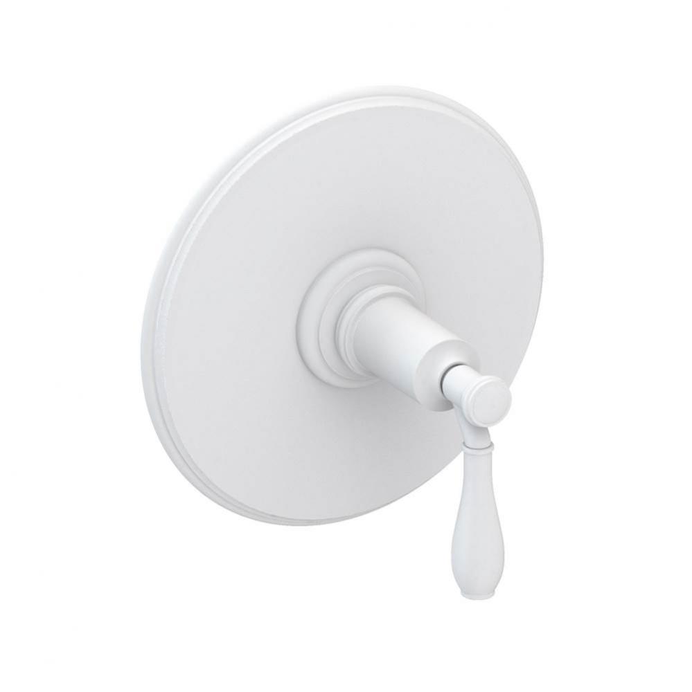Ithaca Balanced Pressure Shower Trim Plate with Handle. Less showerhead, arm and flange.