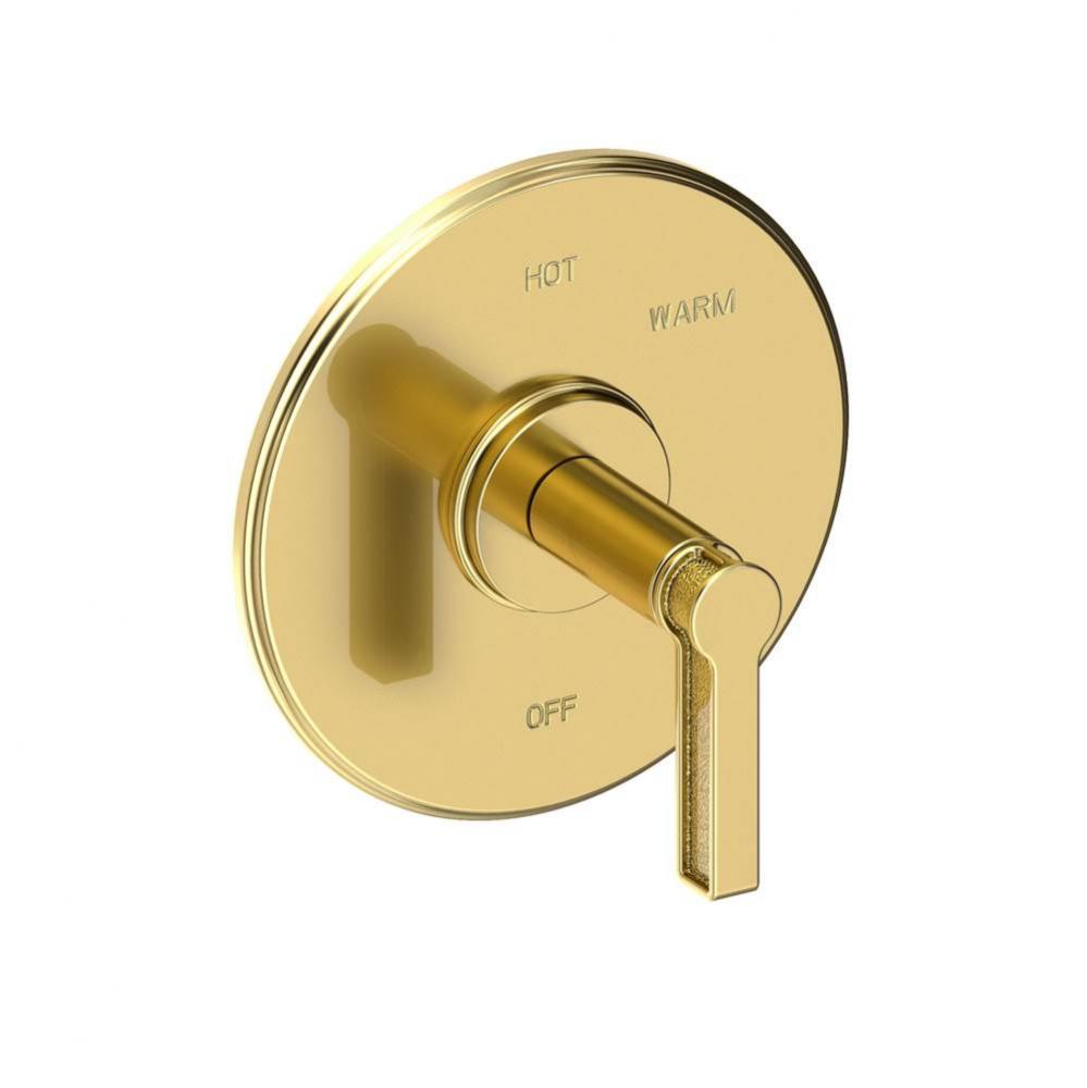 Griffey Balanced Pressure Shower Trim Plate with Handle. Less showerhead, arm and flange.