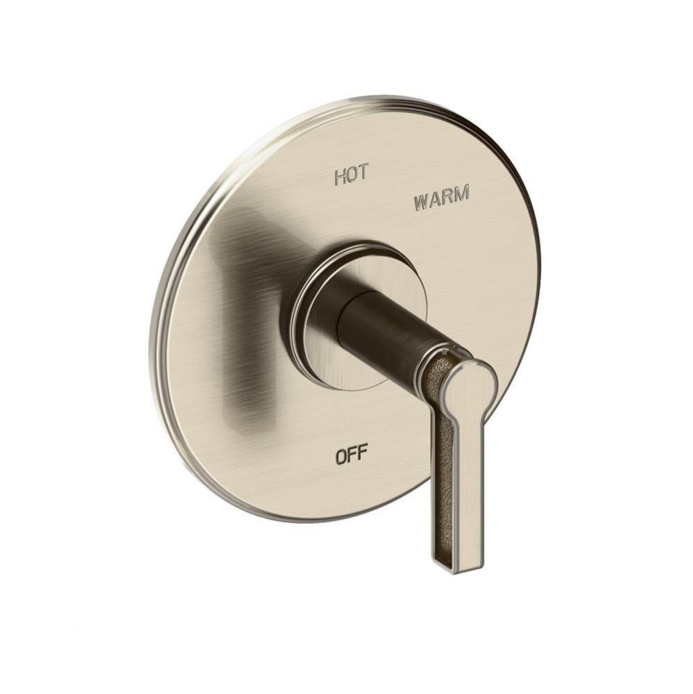 Griffey Balanced Pressure Shower Trim Plate with Handle. Less showerhead, arm and flange.