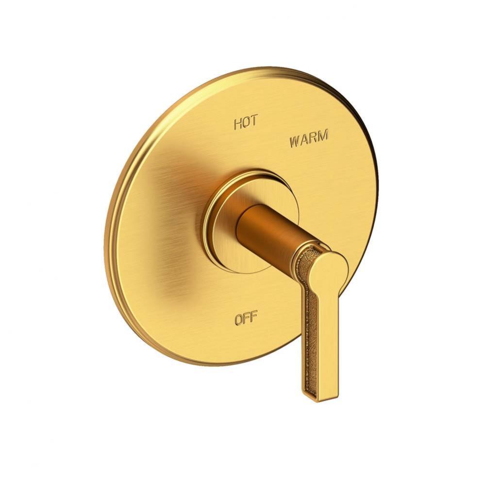 Griffey Balanced Pressure Shower Trim Plate with Handle. Less showerhead, arm and flange.