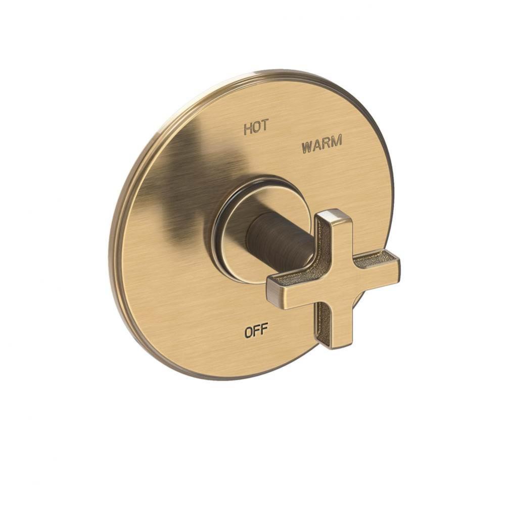 Griffey Balanced Pressure Shower Trim Plate with Handle. Less showerhead, arm and flange.