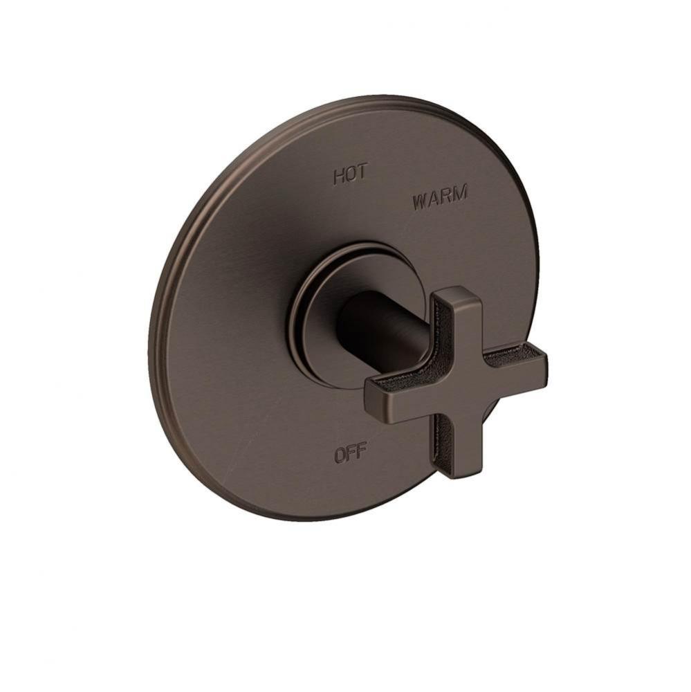 Griffey Balanced Pressure Shower Trim Plate with Handle. Less showerhead, arm and flange.