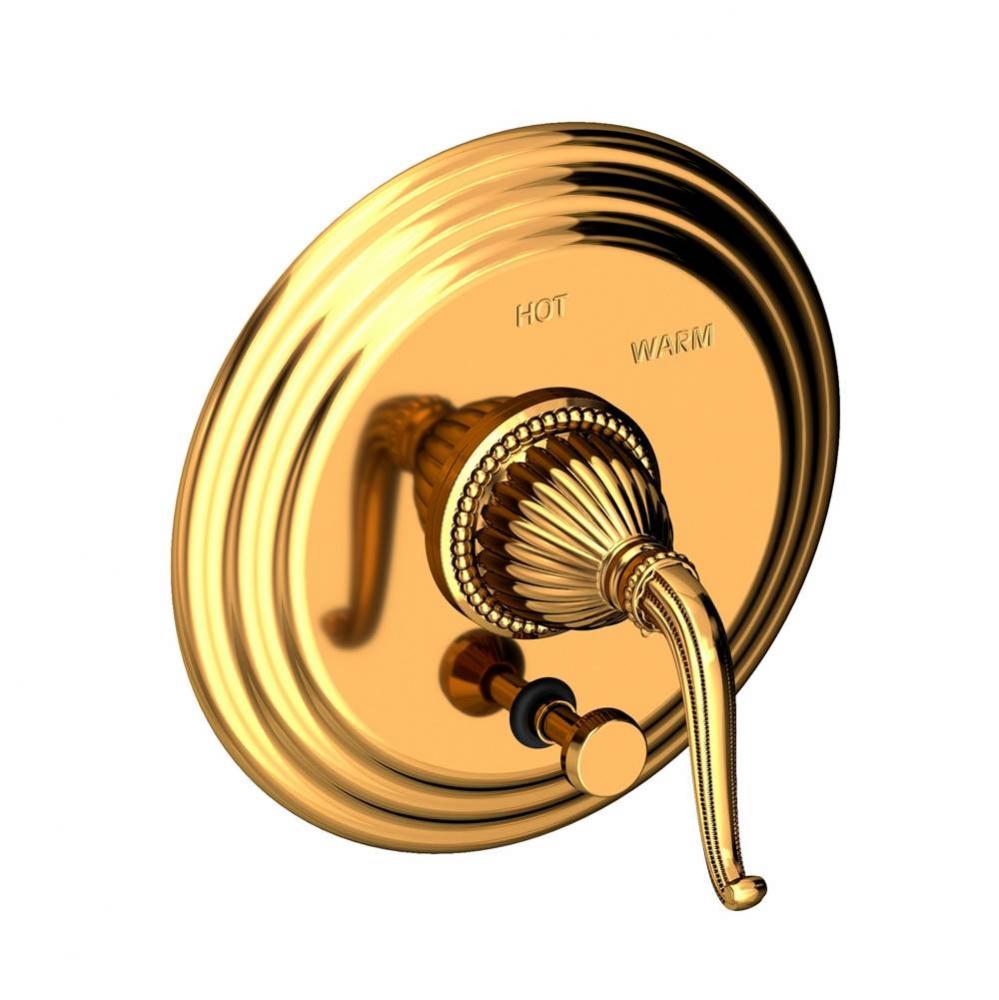 Alexandria Balanced Pressure Tub & Shower Diverter Plate with Handle
