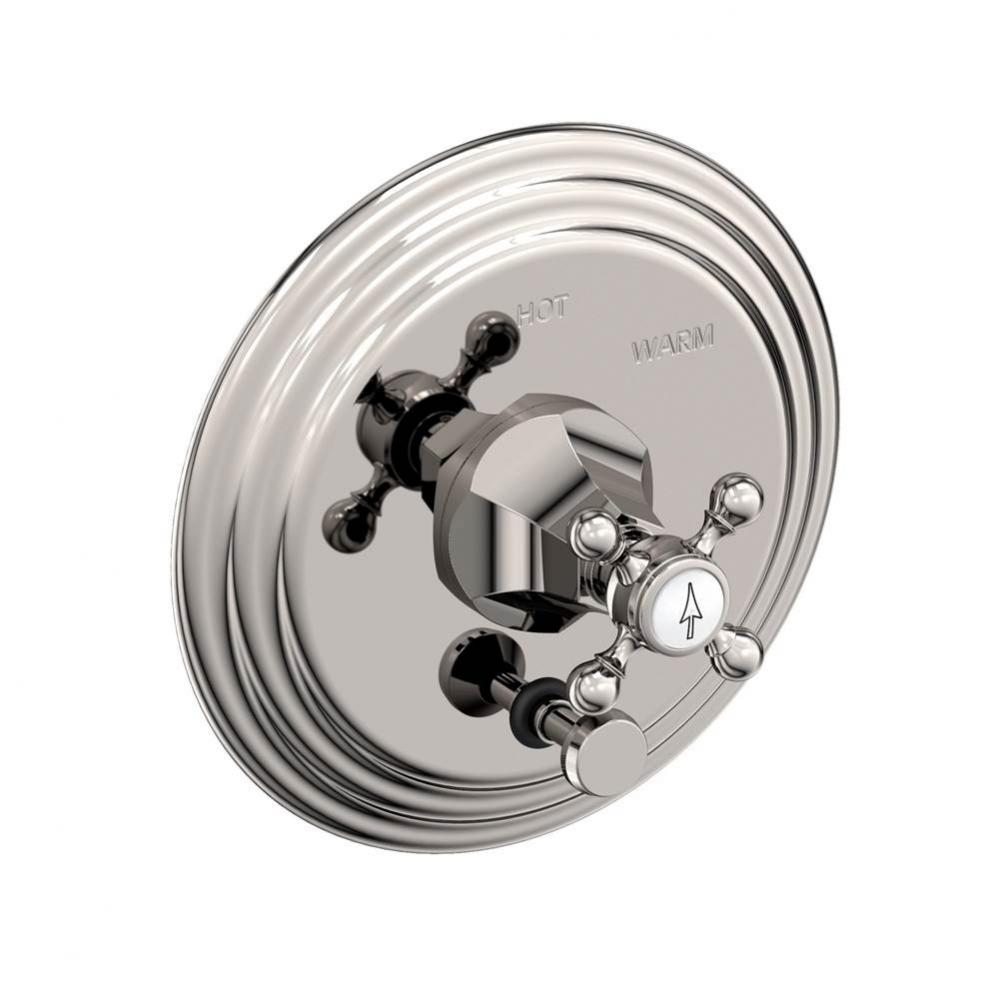 Balanced Pressure Tub & Shower Diverter Plate with Handle