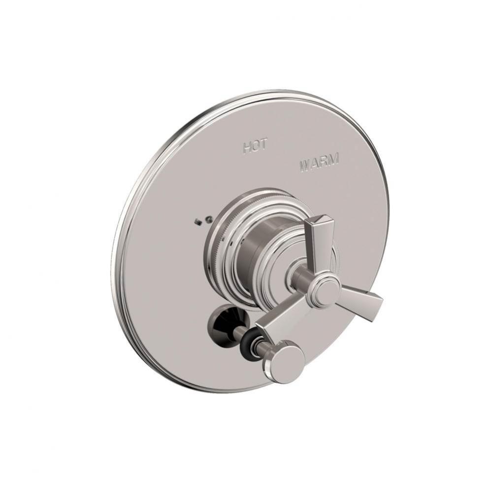 Balanced Pressure Tub & Shower Diverter Plate with Handle