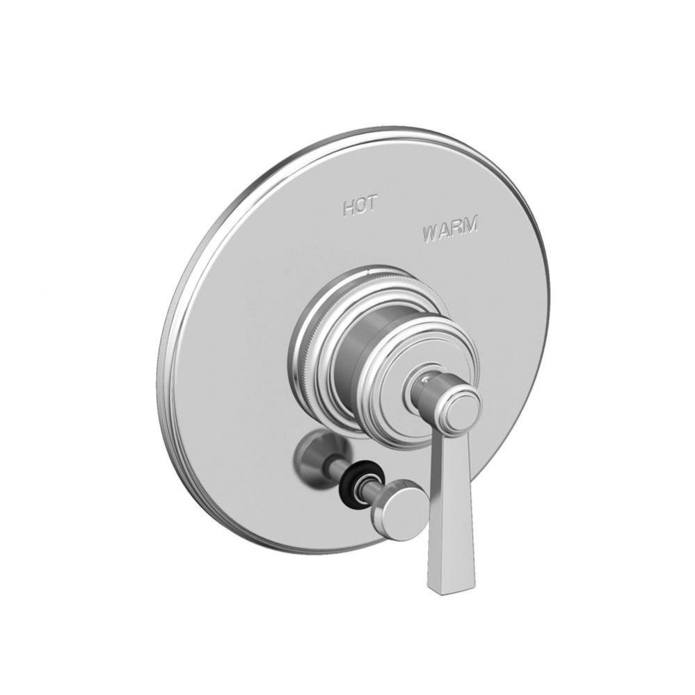 Miro Balanced Pressure Tub & Shower Diverter Plate with Handle