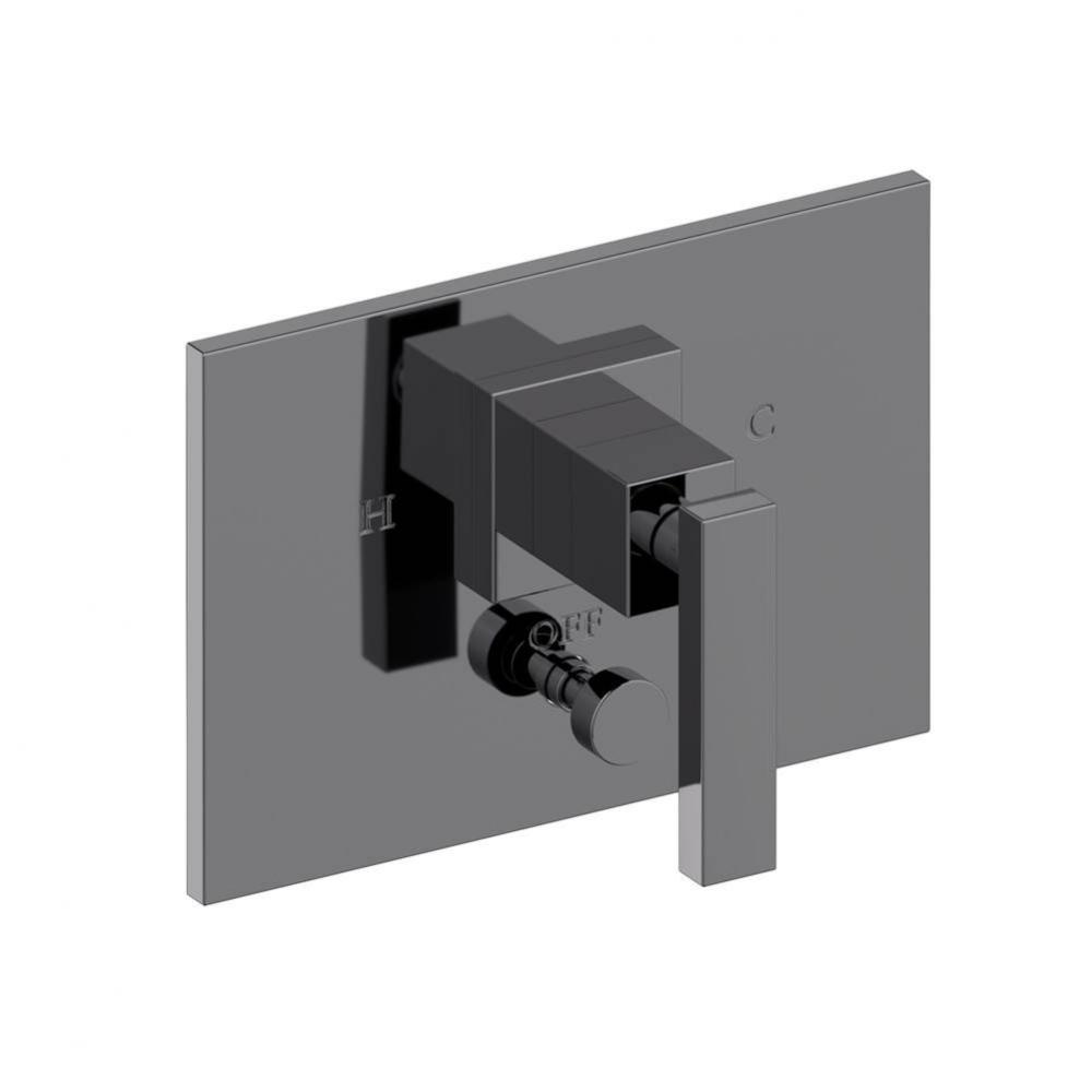 Secant Balanced Pressure Tub & Shower Diverter Plate with Handle