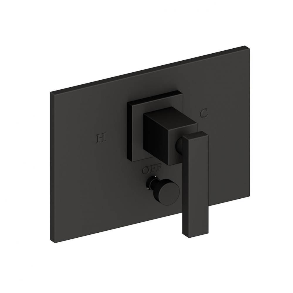 Secant Balanced Pressure Tub & Shower Diverter Plate with Handle