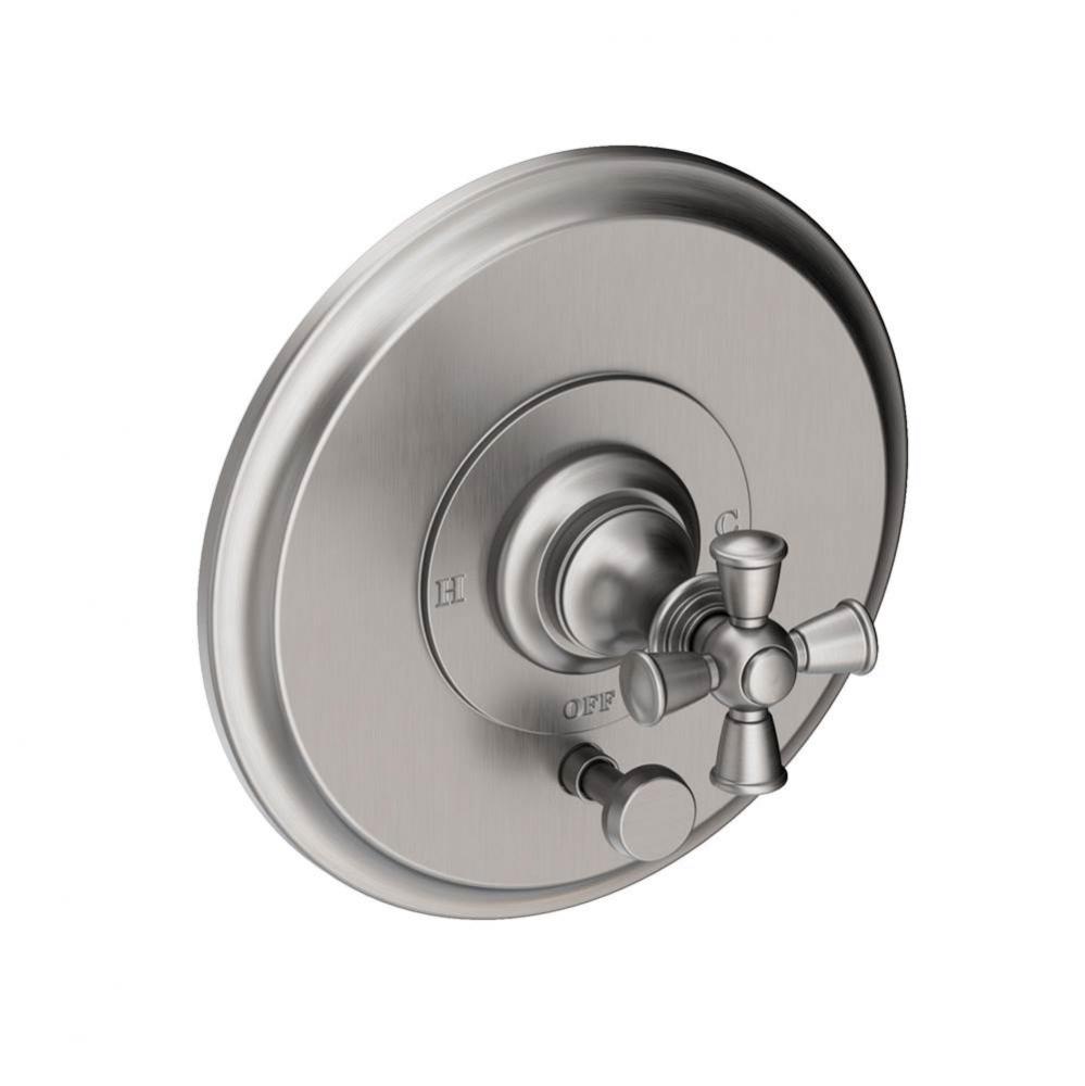 Sutton Balanced Pressure Tub & Shower Diverter Plate with Handle