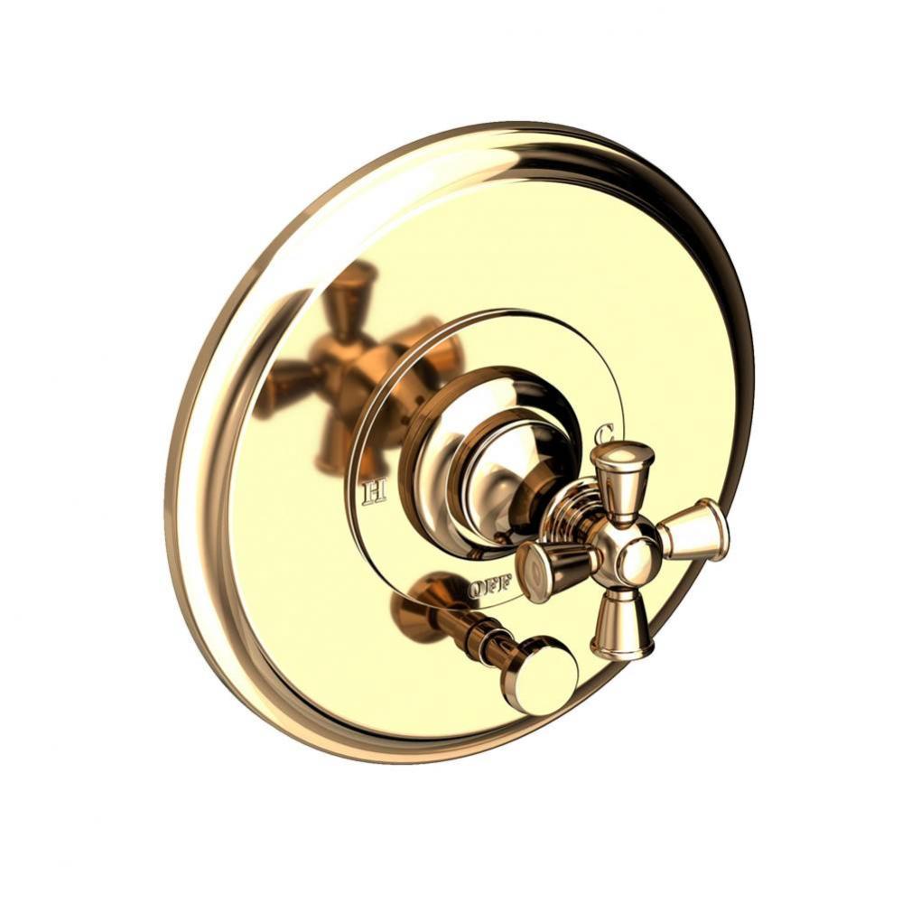 Sutton Balanced Pressure Tub & Shower Diverter Plate with Handle
