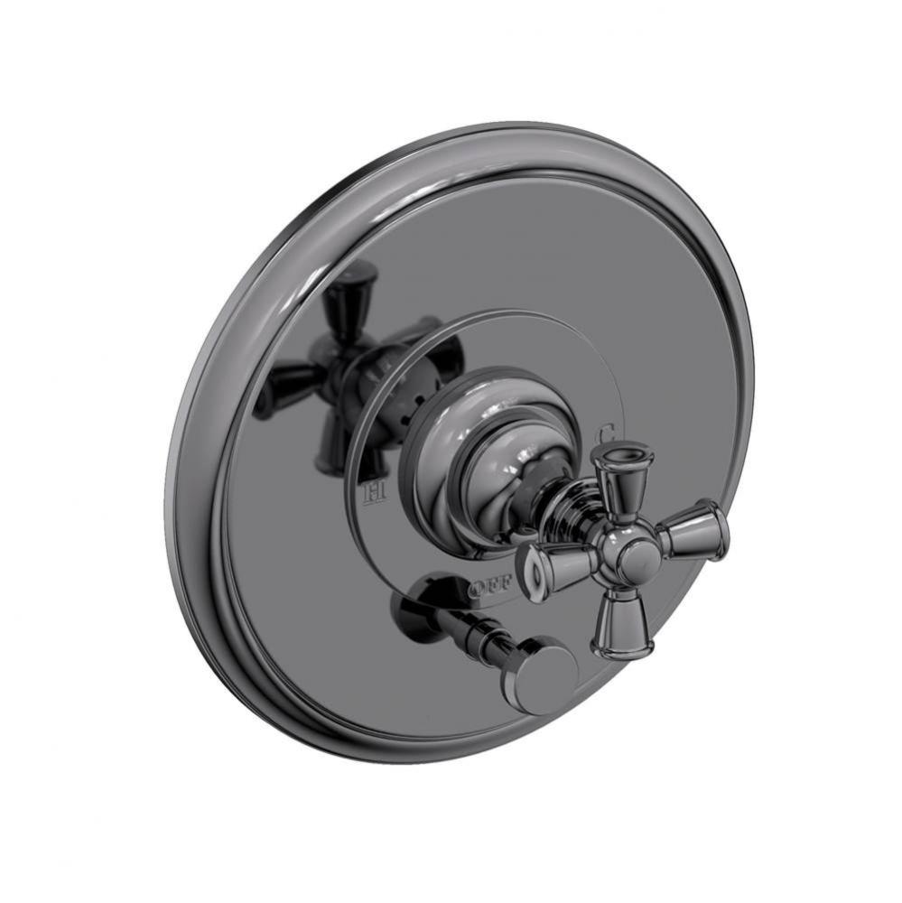 Sutton Balanced Pressure Tub & Shower Diverter Plate with Handle