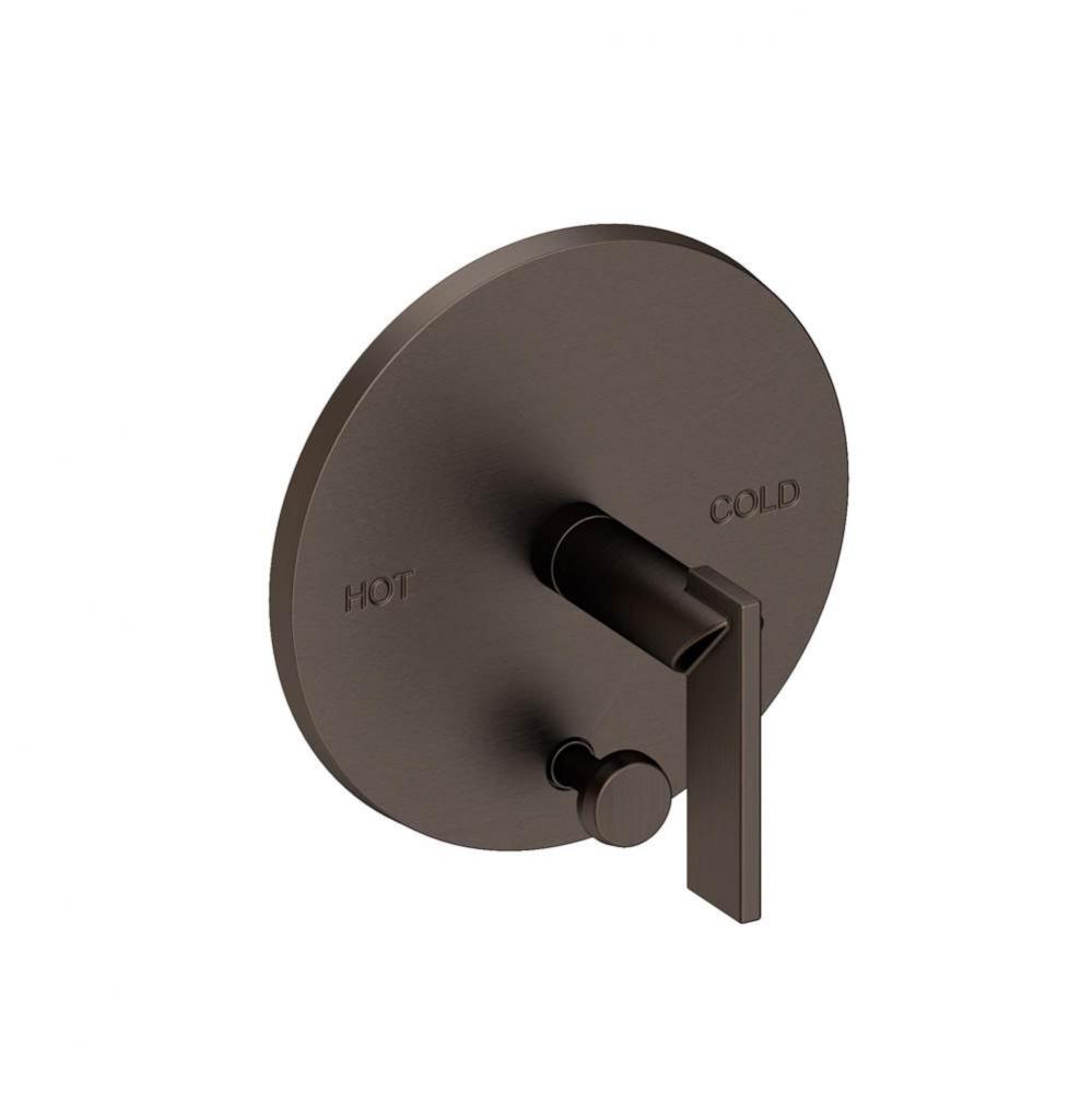 Keaton Balanced Pressure Tub & Shower Diverter Plate with Handle