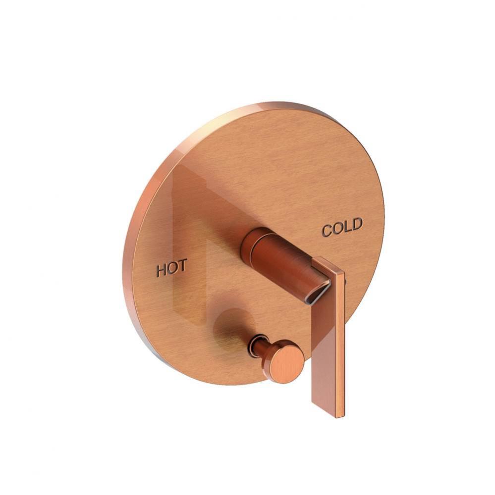 Keaton Balanced Pressure Tub & Shower Diverter Plate with Handle