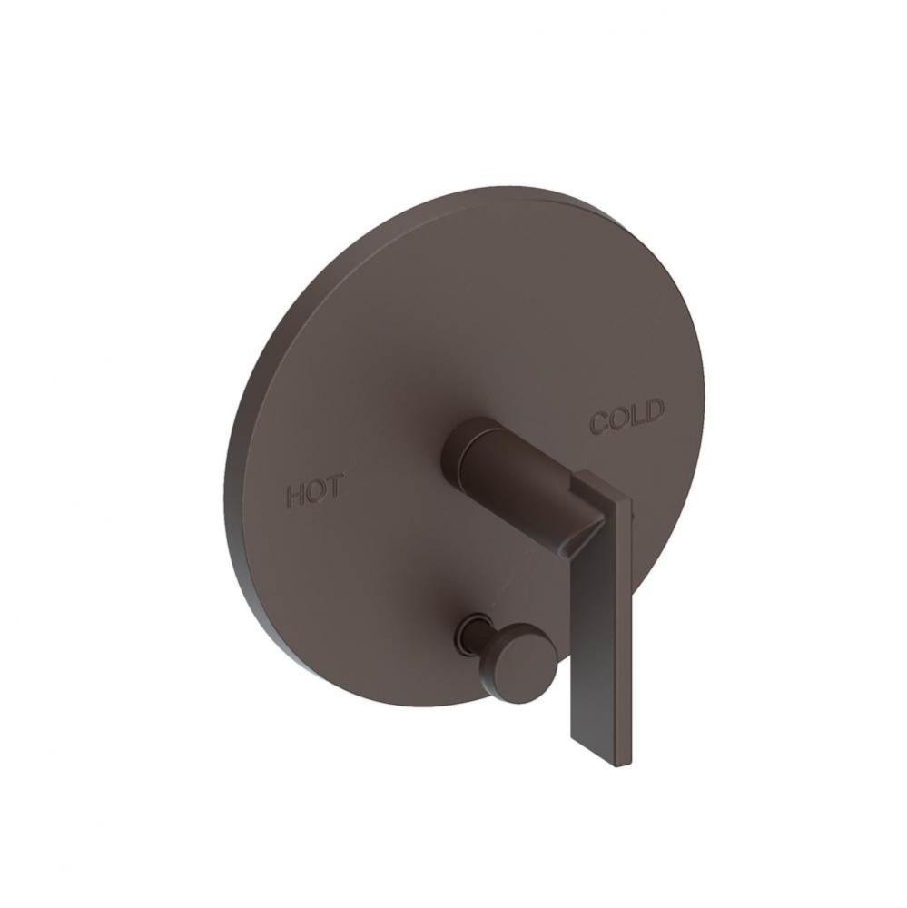 Keaton Balanced Pressure Tub & Shower Diverter Plate with Handle