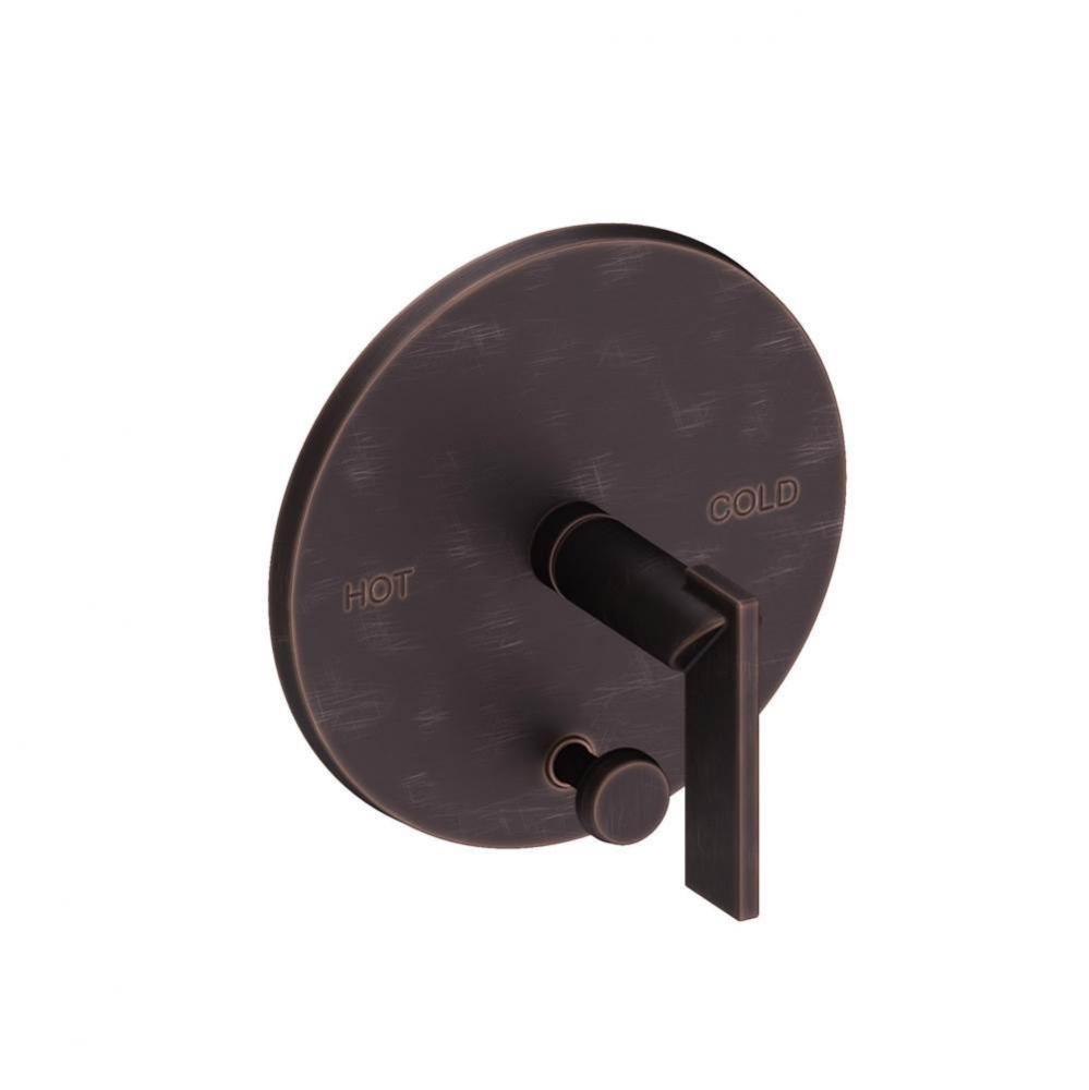 Keaton Balanced Pressure Tub & Shower Diverter Plate with Handle