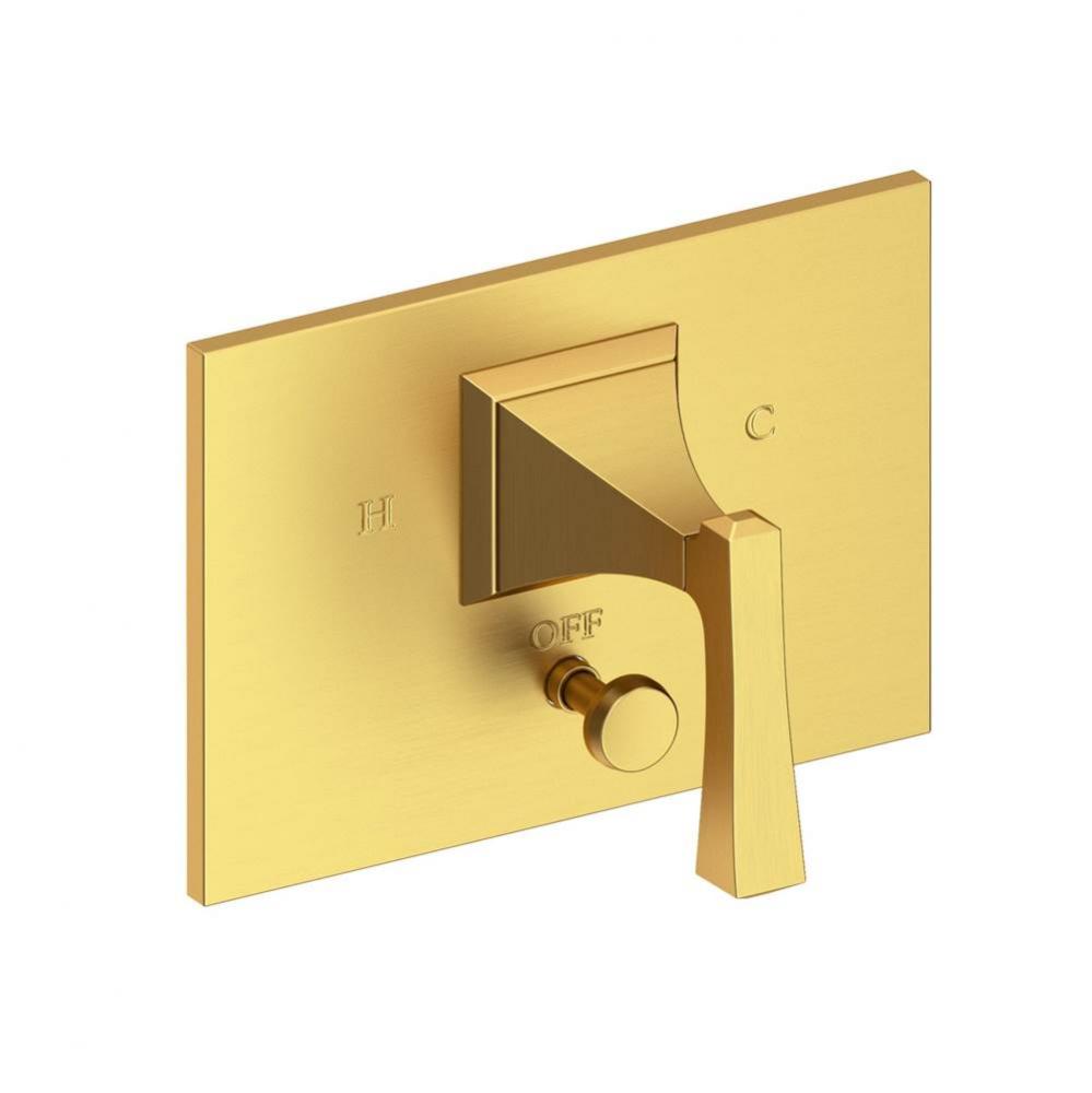 Joffrey Balanced Pressure Tub & Shower Diverter Plate with Handle