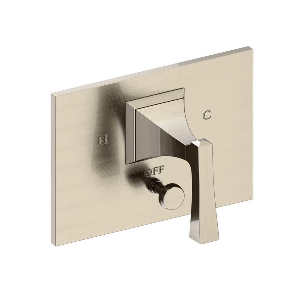Joffrey Balanced Pressure Tub & Shower Diverter Plate with Handle