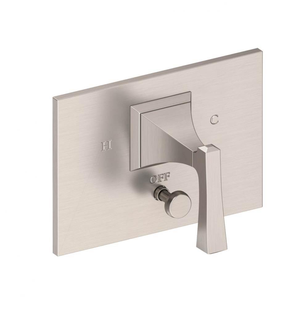 Joffrey Balanced Pressure Tub & Shower Diverter Plate with Handle