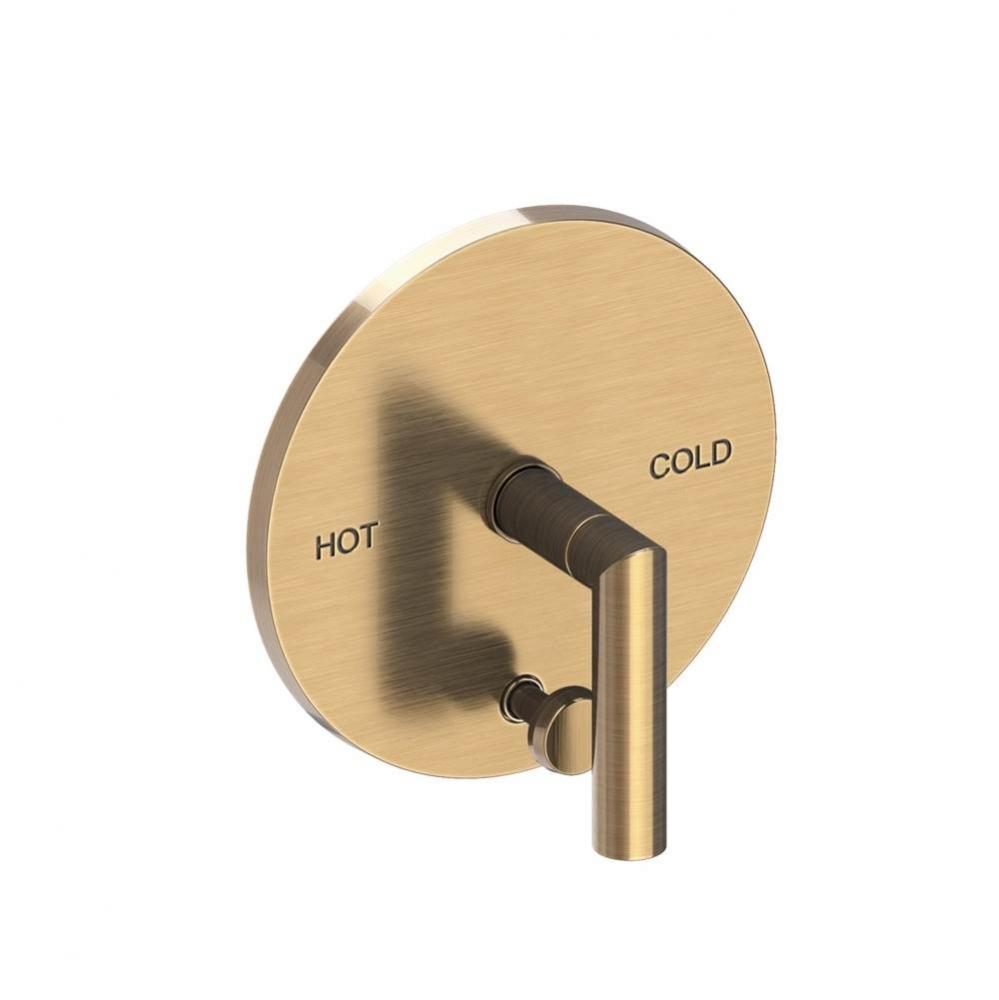 Pavani Balanced Pressure Tub & Shower Diverter Plate with Handle