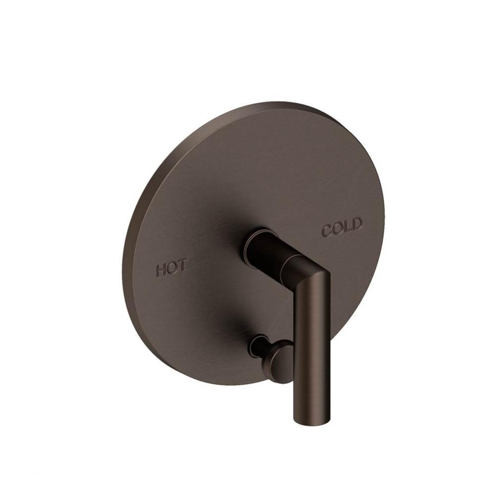 Pavani Balanced Pressure Tub & Shower Diverter Plate with Handle