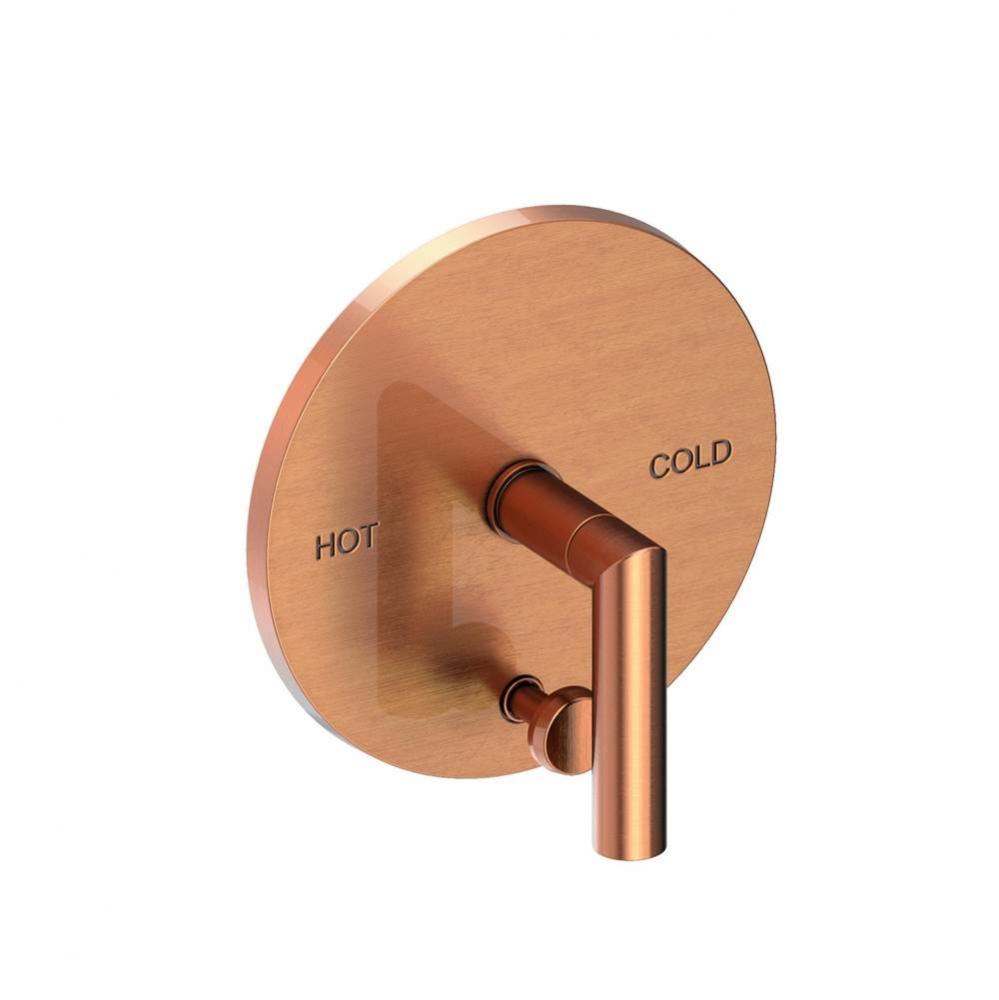 Pavani Balanced Pressure Tub & Shower Diverter Plate with Handle