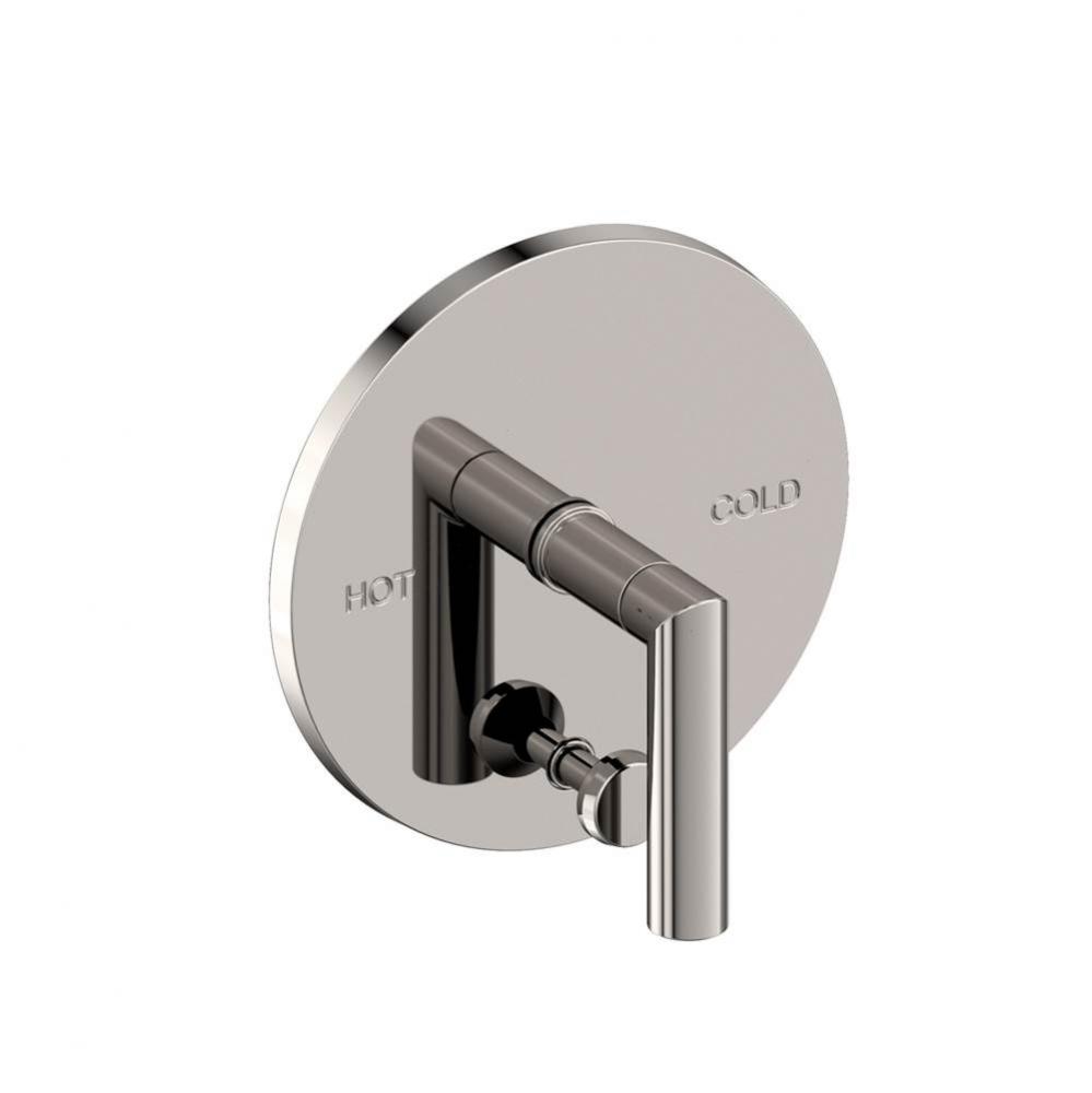 Pavani Balanced Pressure Tub & Shower Diverter Plate with Handle