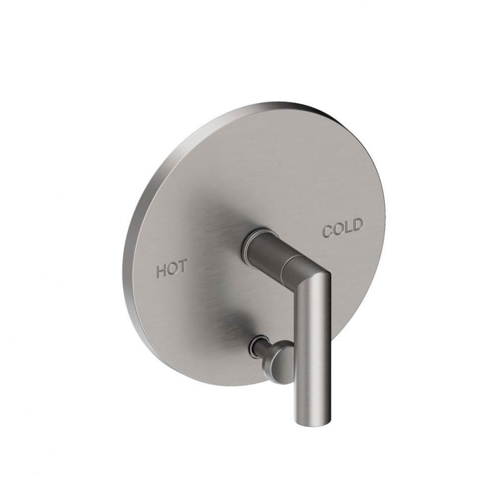 Pavani Balanced Pressure Tub & Shower Diverter Plate with Handle