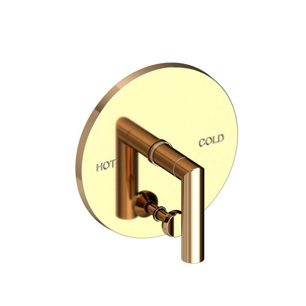 Pavani Balanced Pressure Tub & Shower Diverter Plate with Handle