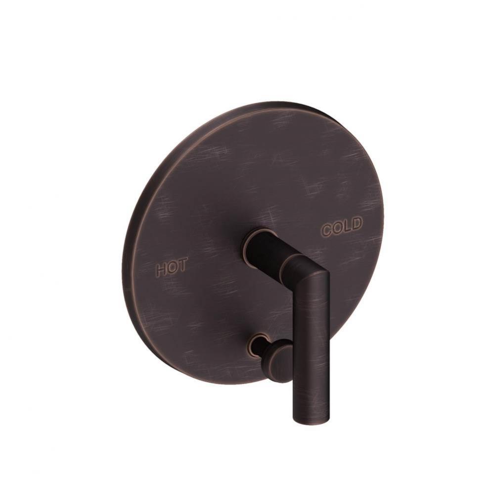Pavani Balanced Pressure Tub & Shower Diverter Plate with Handle