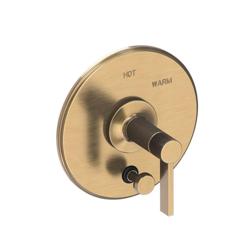 Pardees Balanced Pressure Tub & Shower Diverter Plate with Handle