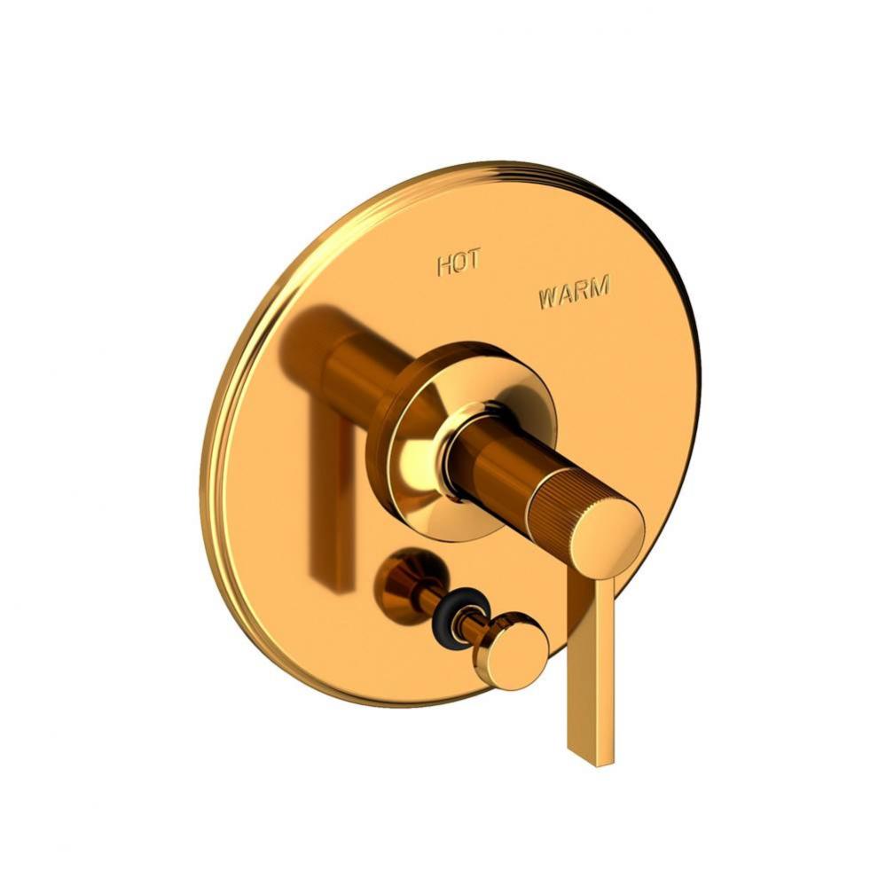 Pardees Balanced Pressure Tub & Shower Diverter Plate with Handle