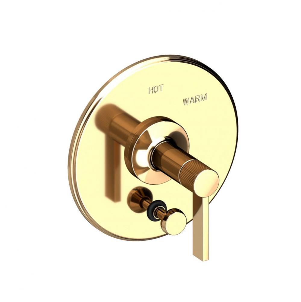 Pardees Balanced Pressure Tub & Shower Diverter Plate with Handle