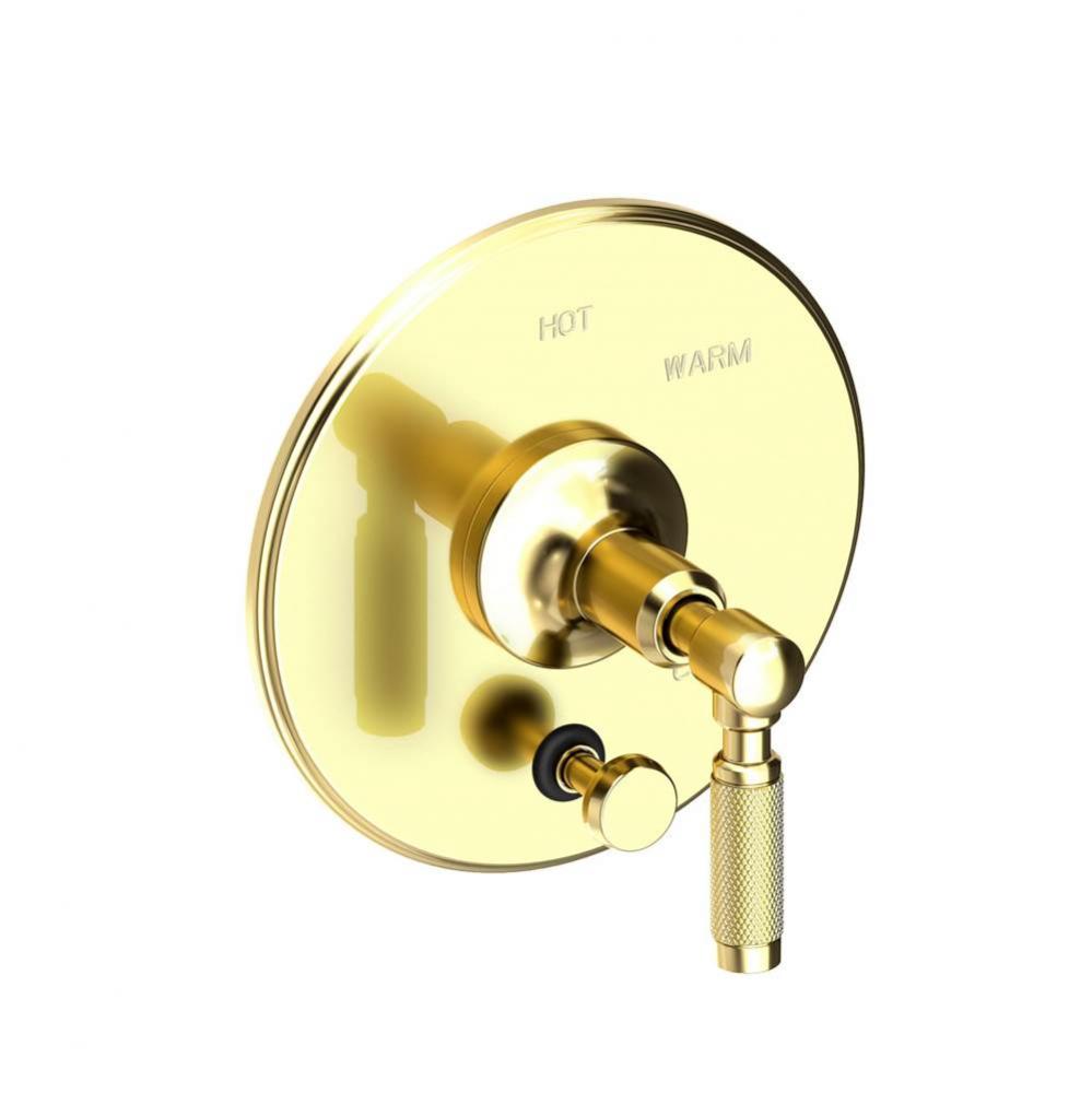 Clemens Balanced Pressure Tub & Shower Diverter Plate with Handle