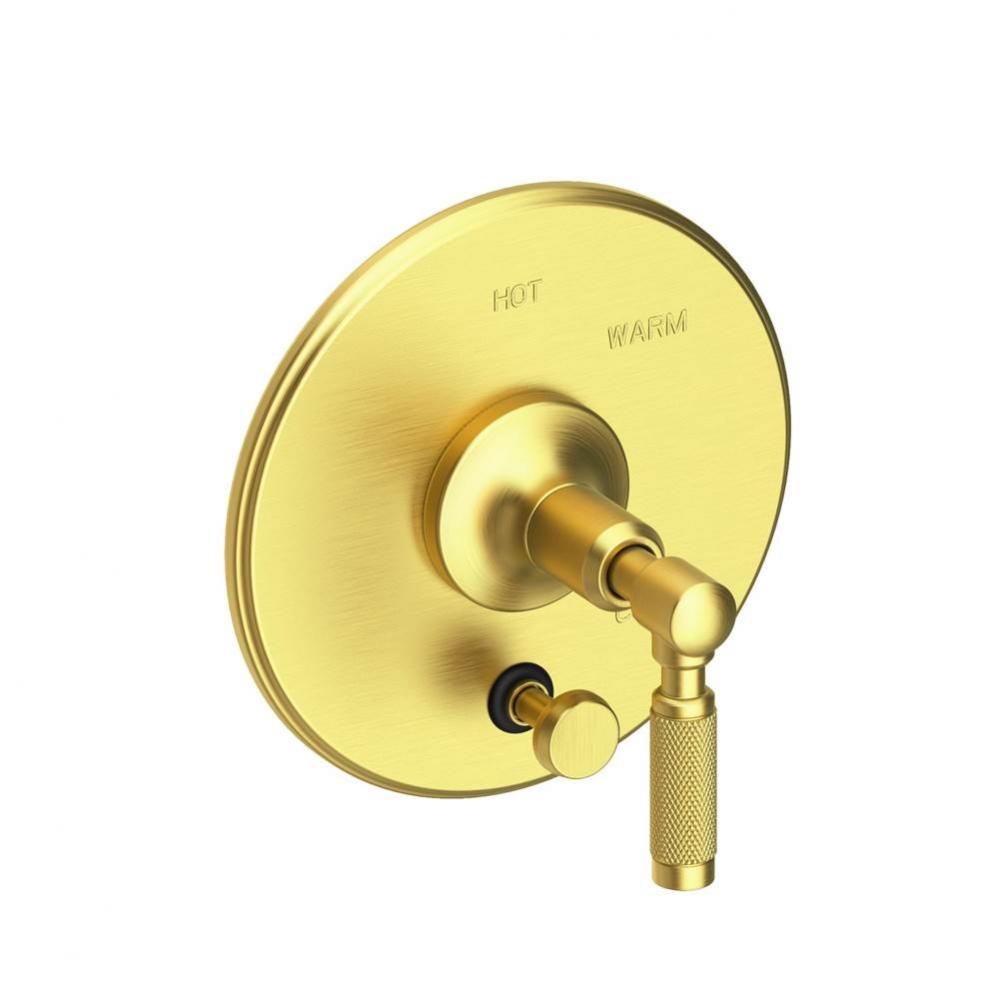 Clemens Balanced Pressure Tub & Shower Diverter Plate with Handle