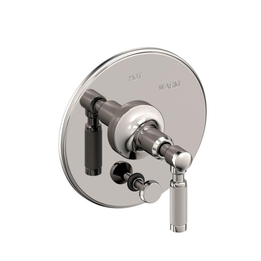 Clemens Balanced Pressure Tub & Shower Diverter Plate with Handle